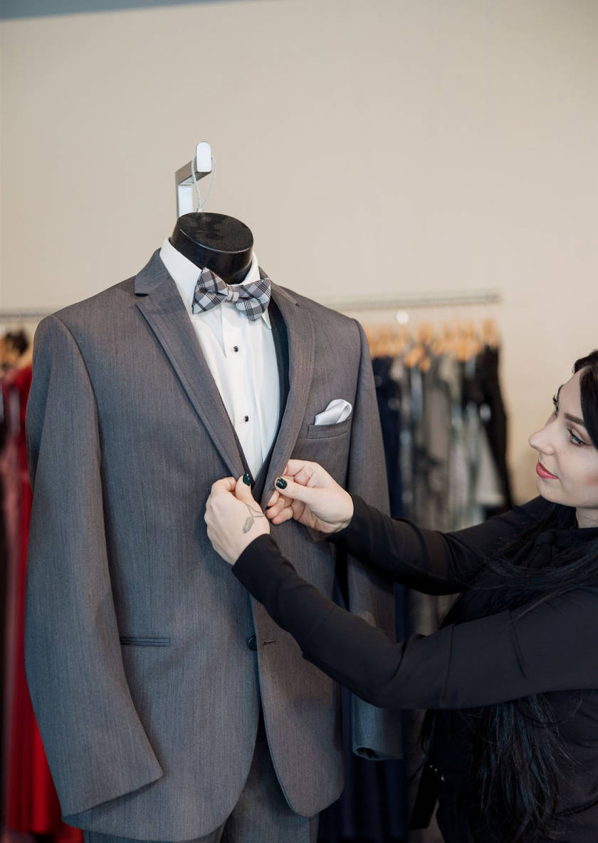 private tuxedo styling appointment