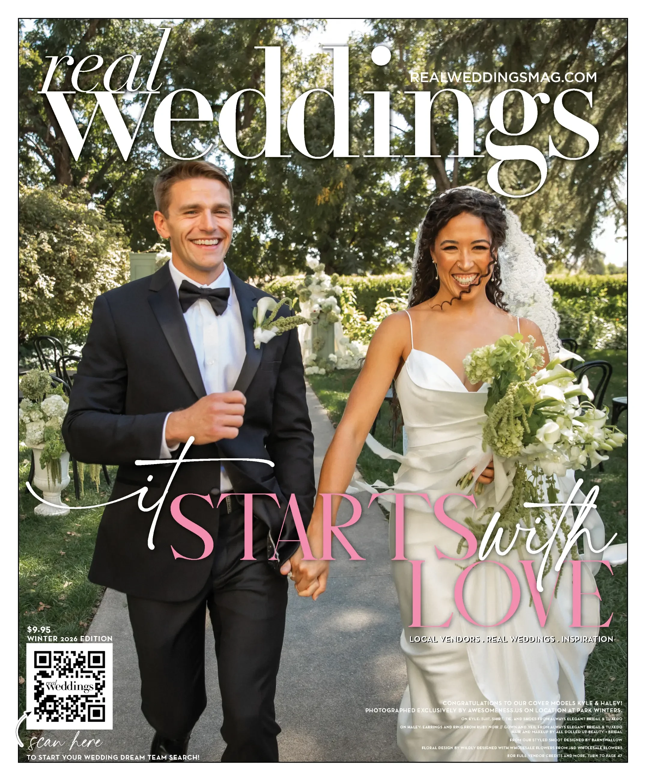 Featured in Real Weddings Magazine Image