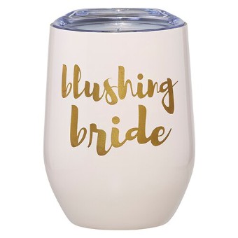 Gifts & Essentials 12OZ WINE TUMBLER - BLUSHING BRIDE #0 default thumbnail