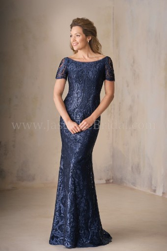 Jasmine Jade Couture K208009 #0 default Navy thumbnail