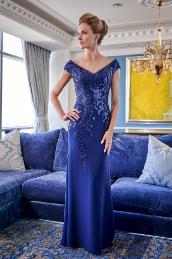 Jade Couture by Jasmine K228008 #0 default Navy thumbnail