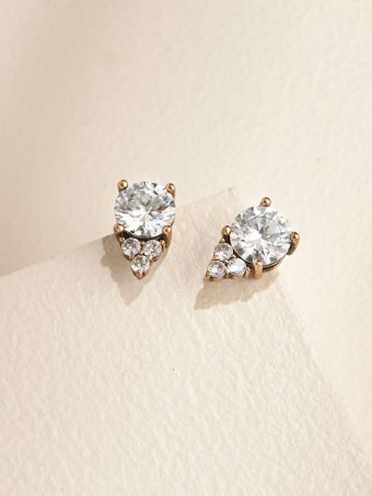 Olive & Piper Chloe Studs #0 default Silver thumbnail