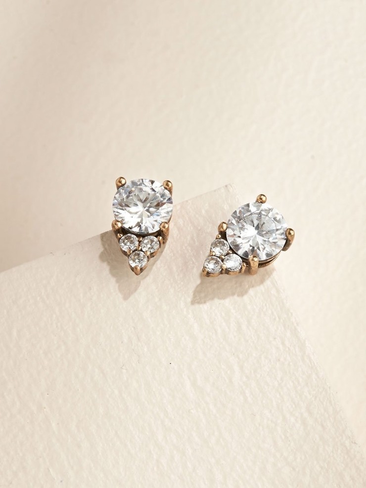 Olive & Piper Chloe Studs #0 default Silver picture