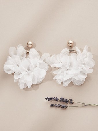 Olive & Piper Malva Hoops #0 default Gold/Ivory thumbnail