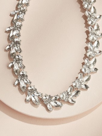 Olive & Piper Lucy Crystal Collar #0 default Silver thumbnail