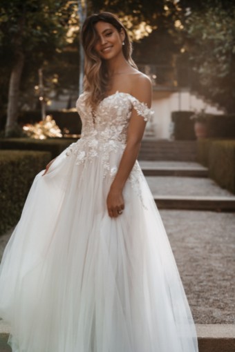 Allure Bridals 9914 #4 Champagne/Ivory/Nude thumbnail