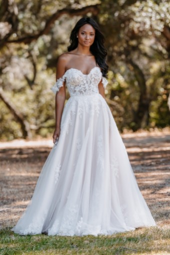 Allure Bridals 9902L #0 default Champagne/Blush/Ivory/Nude thumbnail