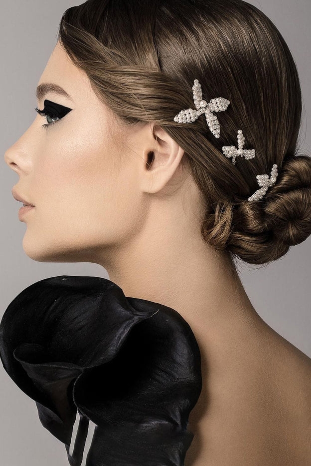 Brides & Hairpins Gisella Pin (Set of 3) - Brides & Hairpins #0 default Gold picture