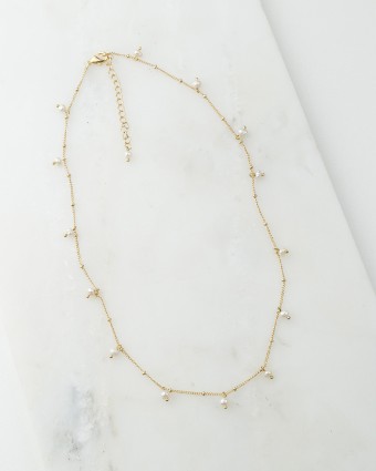 Lover's Tempo Dot Pearl Necklace - White- Lover's Tempo #0 default thumbnail