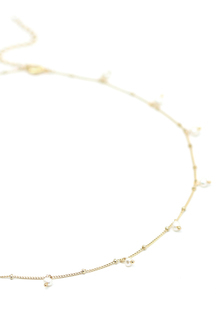 Lover's Tempo Dot Pearl Necklace - White- Lover's Tempo #2 thumbnail