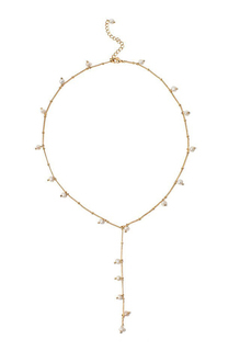 Lover's Tempo Dot Pearl Lariat - Lover's Tempo #2 Gold thumbnail