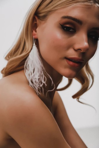 Heirloom Bridal Company Anna Earrings #0 default Silver thumbnail