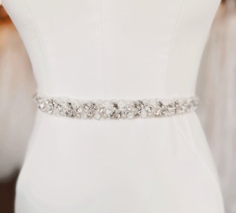 Sarah Grace Sarah Grace Belt Collection - 005 #0 default Ivory thumbnail