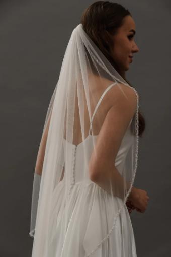 Heirloom Bridal Company V017 - Beaded Edge Veil #0 default Ivory Only thumbnail