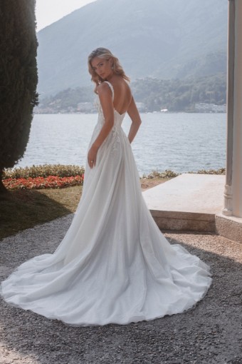Abella Pallas Style #E404 - Pallas #1 Ivory/Silver thumbnail