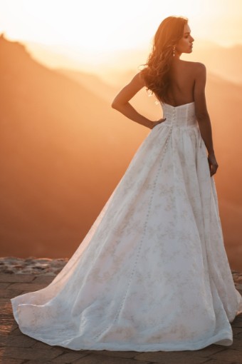 Allure Bridals A1200 #2 default Ivory/Silver thumbnail