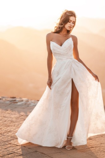 Allure Bridals A1200 #0 default Ivory/Silver thumbnail