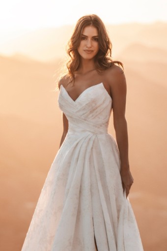 Allure Bridals A1200 #1 Ivory/Silver thumbnail