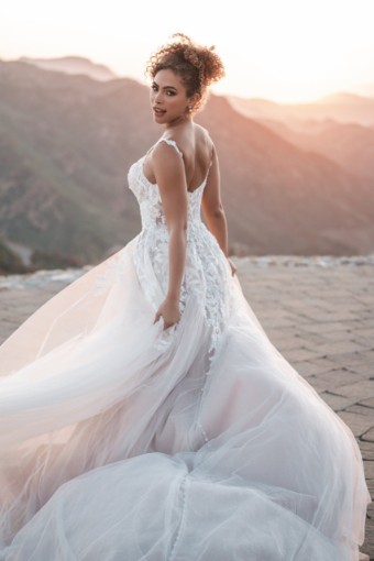Allure Bridals A1211 #4 Champagne/Ivory/Nude thumbnail