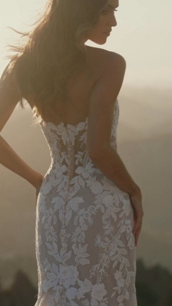 Allure Bridals A1212 #5 Sand/Ivory/Champagne/Nude thumbnail