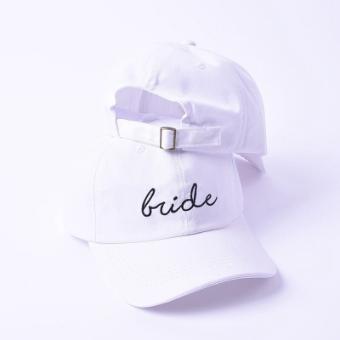 Faire B|G White Bride Baseball Hat #0 default White thumbnail