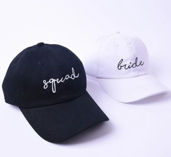Faire B|G Black Squad Baseball Hat #2 default White thumbnail