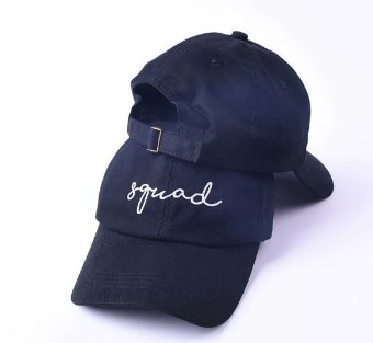 Faire B|G Black Squad Baseball Hat #0 default White thumbnail