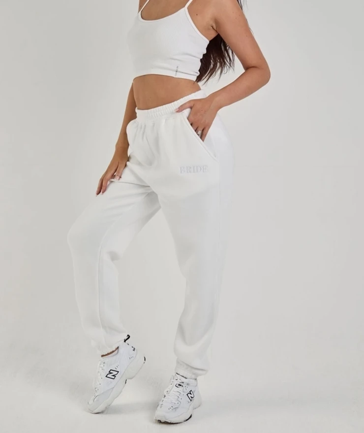 Six Stories Bride Statement Sweatpants - White - Six Stories #1 White picture