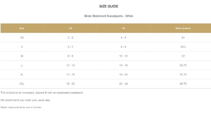 Six Stories Bride Statement Sweatpants - White - Six Stories #3 default White picture