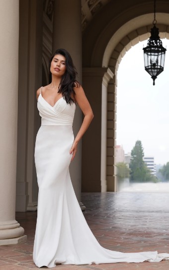 Stella York 7753 #4 (IV-PL) Ivory Gown w Porcelain Tulle Illusion thumbnail