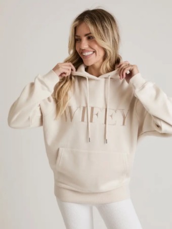 Six Stories Wifey Hoodie - Six Stories #0 default Champagne thumbnail