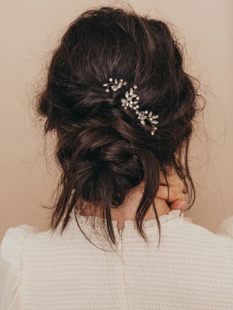 Olive & Piper Hudson Hair Pins #1 default Silver thumbnail