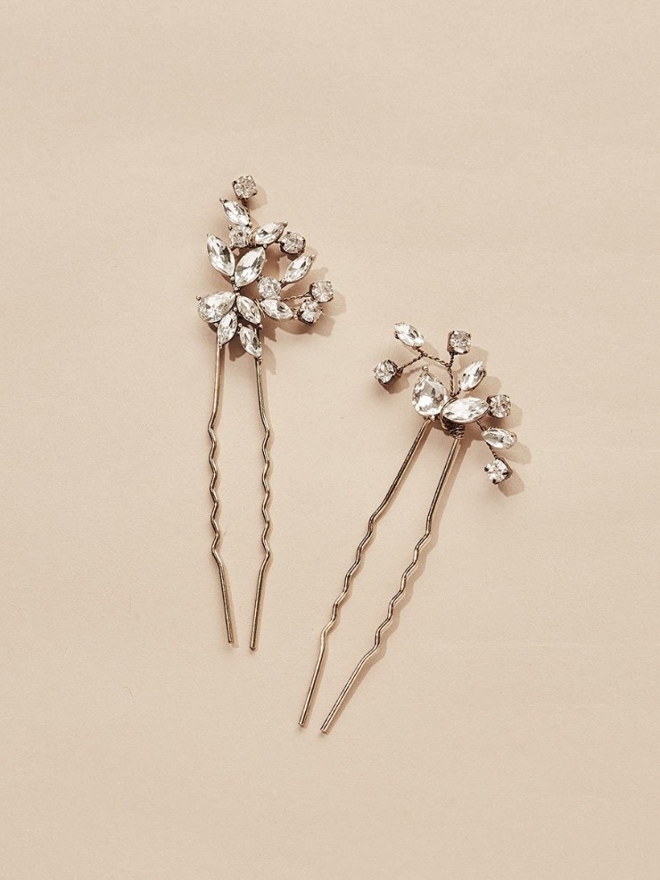 Olive & Piper Hudson Hair Pins #0 default Silver picture