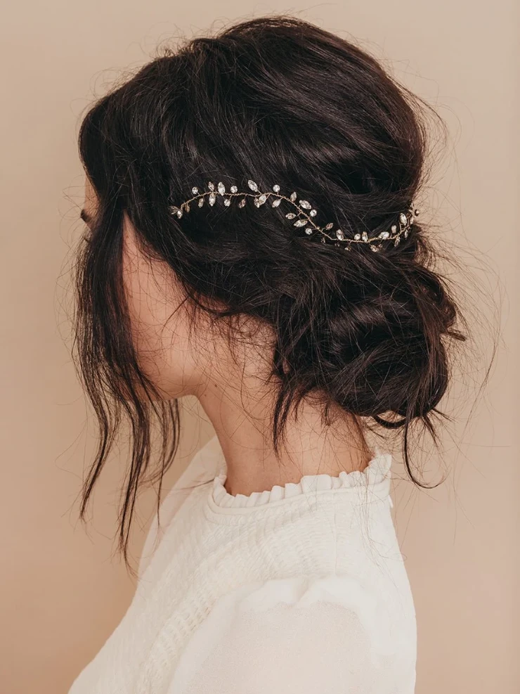 Olive & Piper Marlowe Hair Vine #1 Silver picture