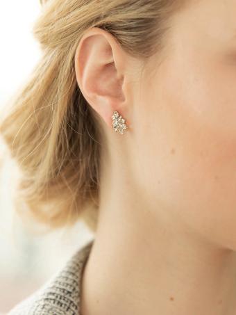 Olive & Piper Vimi Stud Earrings #2 Silver thumbnail