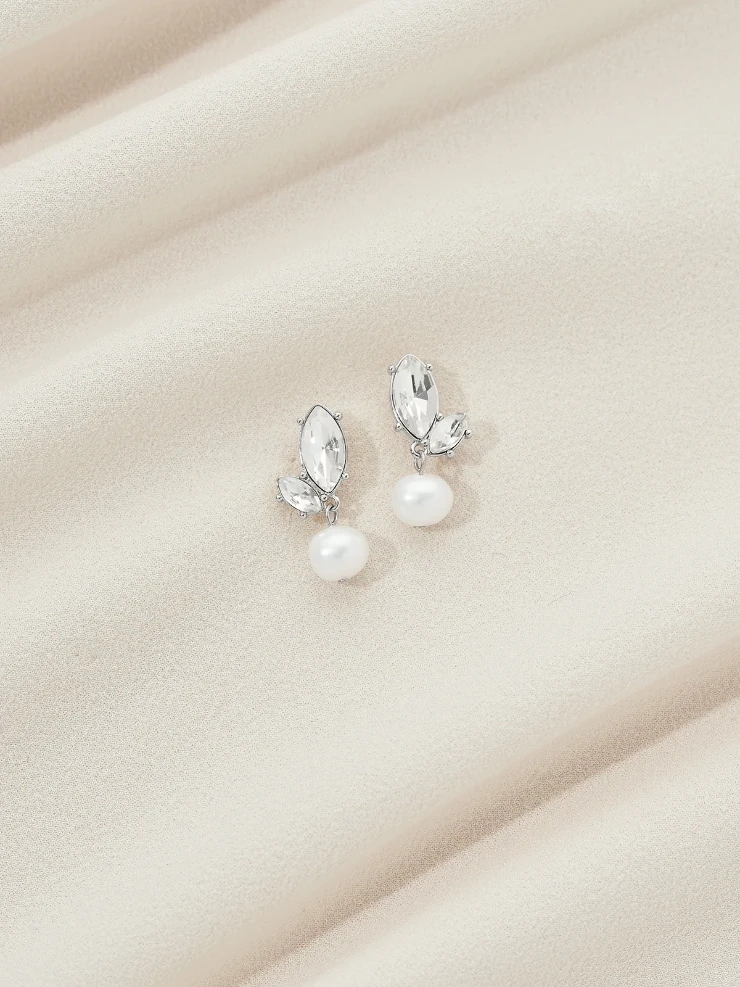 Olive & Piper Bryn Drops #1 Gold Silver picture