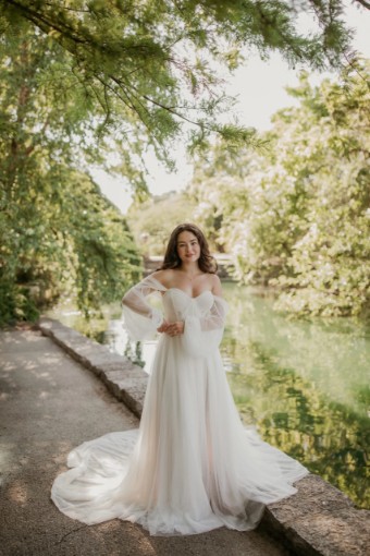 Stella York 7802 #0 default (IV-IV) IVORY FRENCH TULLE OVER IVORY GOWN thumbnail