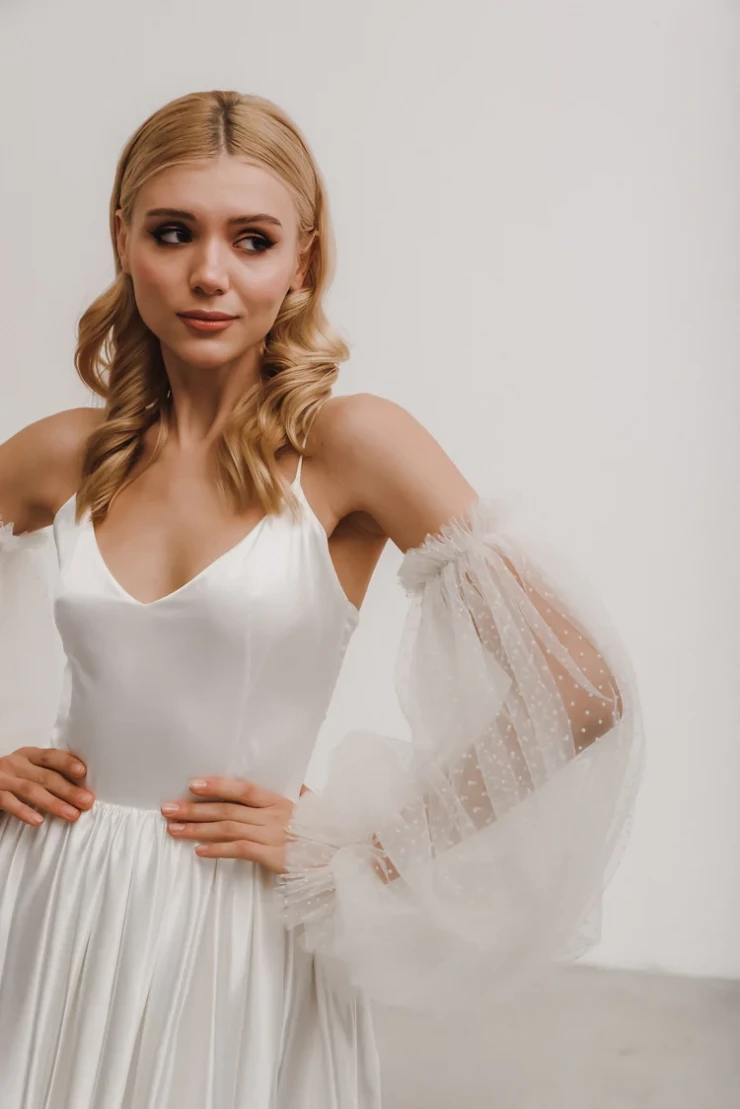 Heirloom Bridal Company Lucia Sleeves #1 Ivory picture