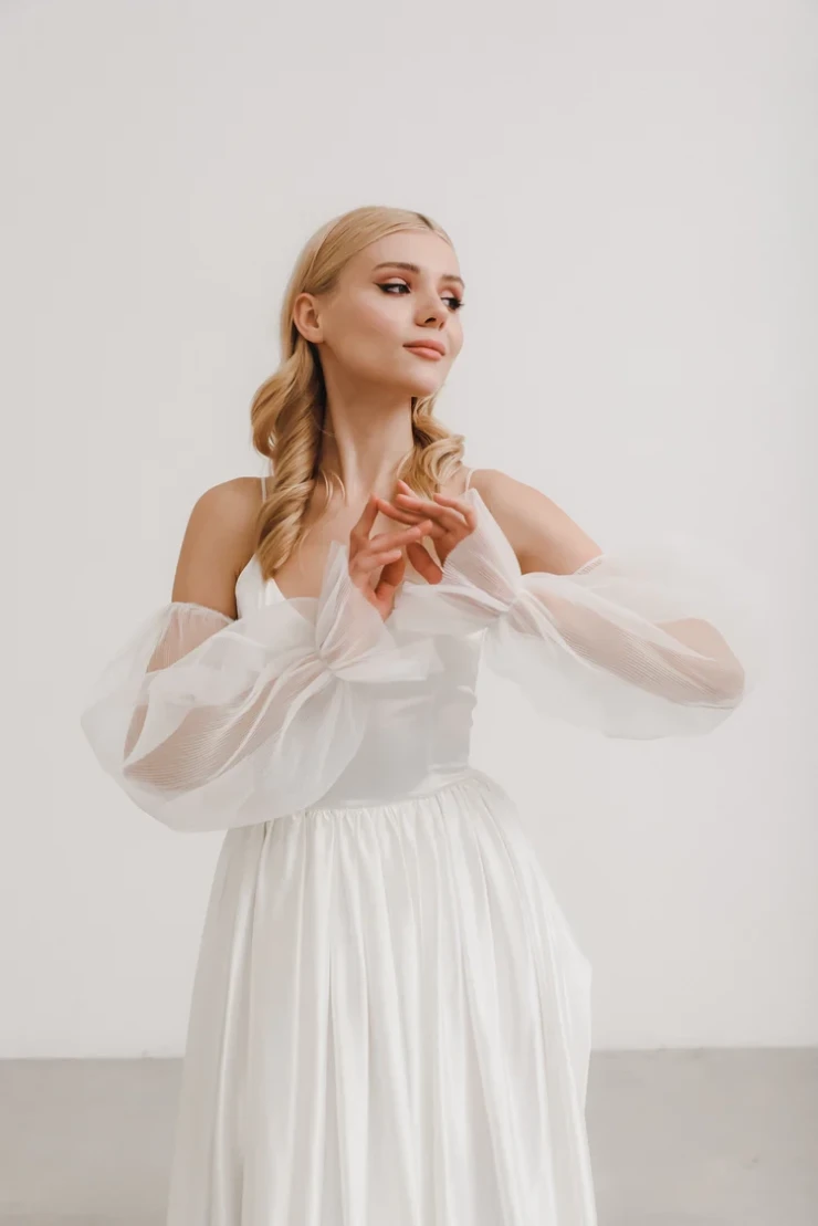 Heirloom Bridal Company Mary Sleeves #0 default Ivory picture