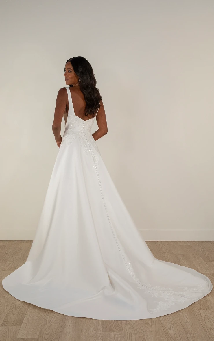 Stella York 7897 #1 Ivory/Porcelain picture