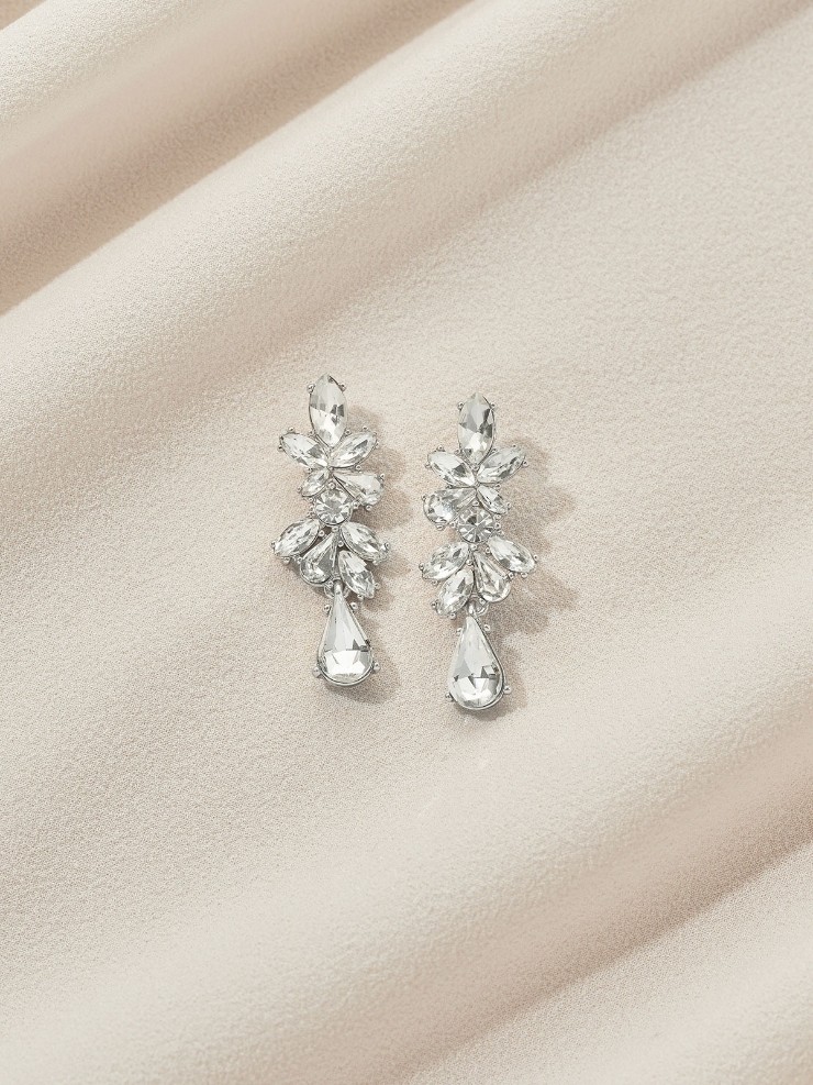 Olive & Piper Mini Valentina Earrings #0 default Silver picture