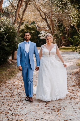 Allure Bridals 9806 $4 Champagne/Ivory/Nude thumbnail