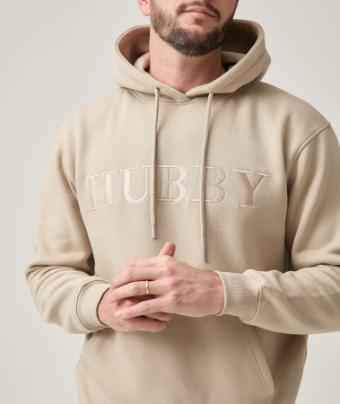 Six Stories Hubby Hoodie - Six Stories #0 default Stone thumbnail