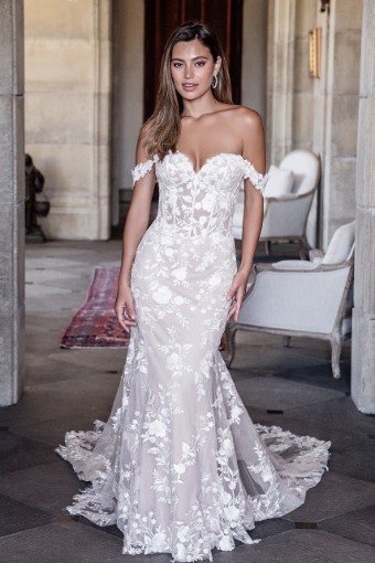 Allure Bridals A1112 #0 default Champagne/Ivory/Nude thumbnail