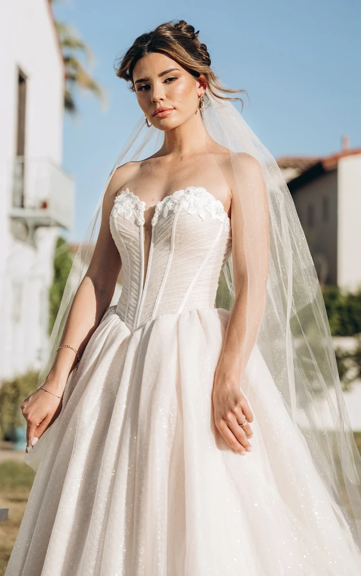 Stella York 8048 #1 Ivory/Biscotti Ivory/Biscotti/Porcelain picture