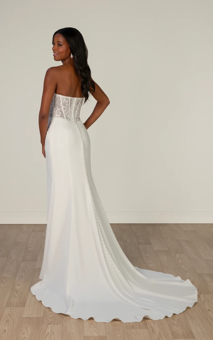 Stella York 8040 #1 Ivory/Porcelain picture