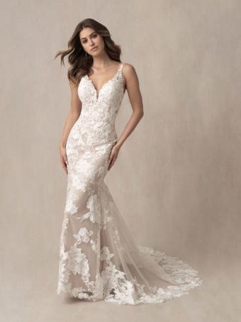 Allure Bridals 9865 #0 default Champagne/Ivory/Nude thumbnail