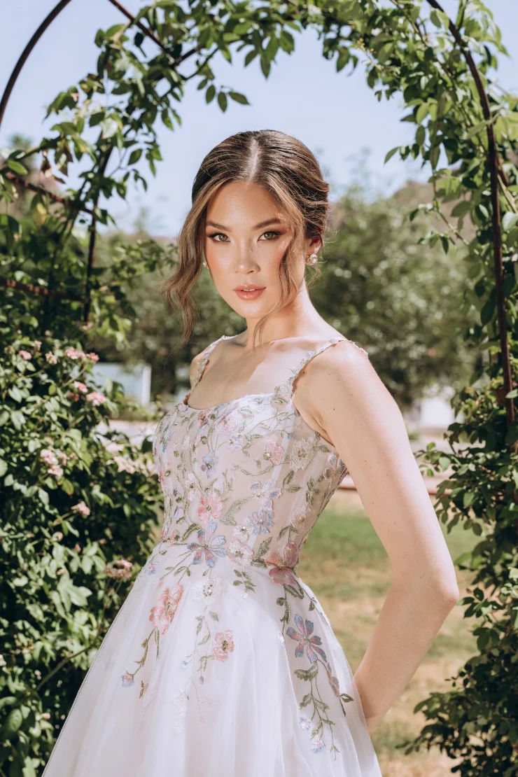 Stella York 8063 #1 Blue Blush/Ivory picture