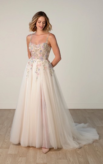 Stella York 8063 #3 default Blue Blush/Ivory thumbnail