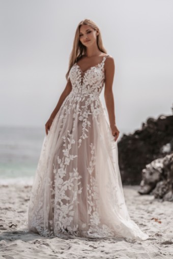 Allure Bridals 9904 #0 default Ivory/Nude thumbnail